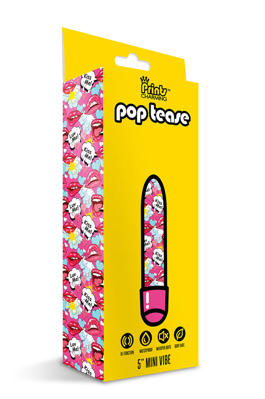 Prints Charming Pop Tease 5 Mini Vibe Kiss Me Pink
