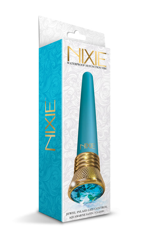 Nixie Jewel Satin Classic Vibe Aquamarine