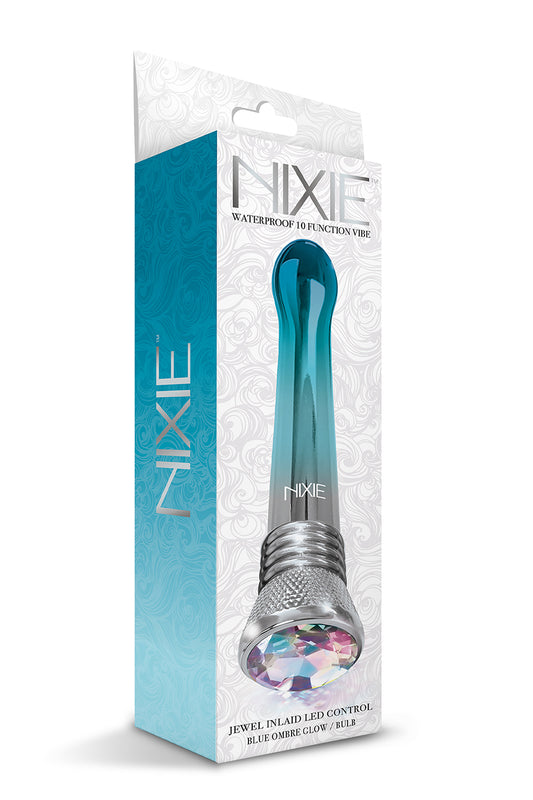 Nixie Jewel Ombre Bulb Vibe Blue Glow