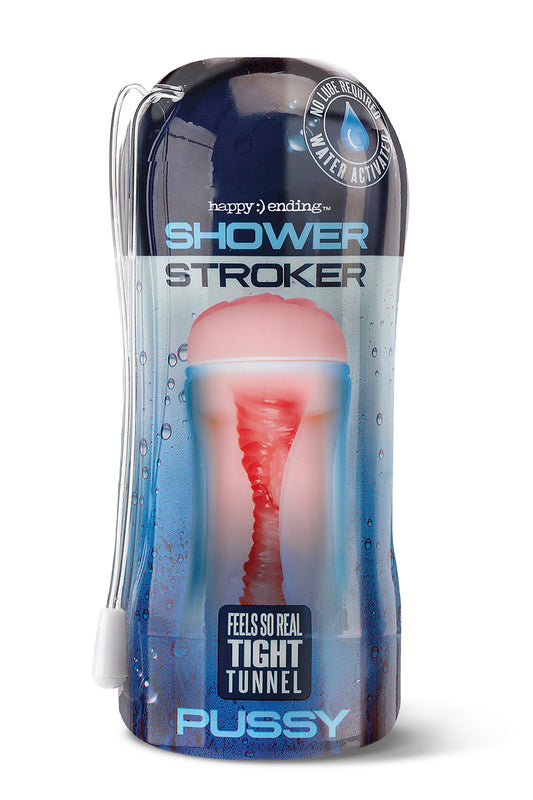 Happy Ending Shower Stroker Self Lubricating Pussy