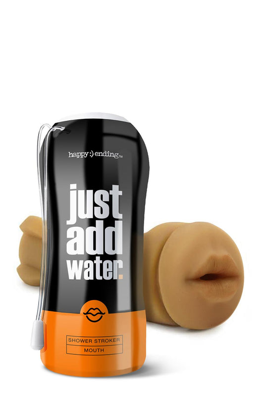 Happy Ending Just Add Water Shower Stroker Self Lubricating Mouth Happy Ending Just Add Water Shower Stroker Self Lubricating Mouth