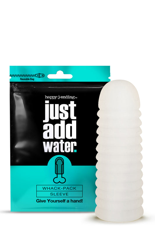Happy Ending Just Add Water Whack Pack Self Lubricating Sleeve Happy Ending Just Add Water Whack Pack Self Lubricating Sleeve