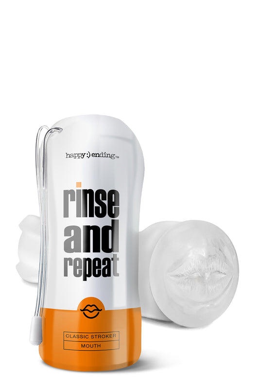 Happy Ending Rinse And Repeat Classic Stroker Mouth Happy Ending Rinse And Repeat Classic Stroker Mouth