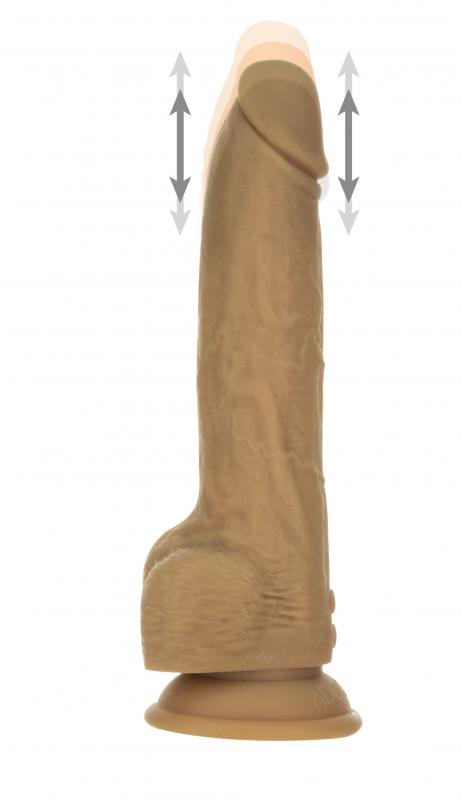 Naked Addiction - Realistic Thrusting Dildo With Remote Control - 23 Cm Naked Addiction - Realistic Thrusting Dildo With Remote Control - 23 Cm - UABDSM