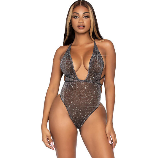 Leg Avenue Lurex and Rhinestone Teddy UK 6 to 12 Leg Avenue Lurex and Rhinestone Teddy UK 6 to 12 - UABDSM