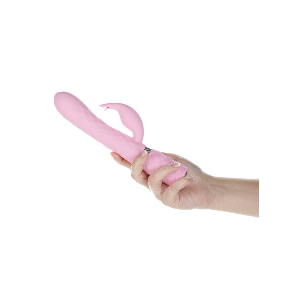 Pillow Talk Lively Rabbit Vibrator Pink - UABDSM