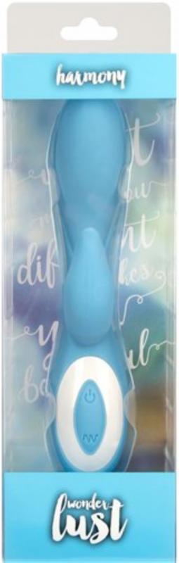 Wonderlust - Harmony Rabbit Vibrator - Blue - UABDSM