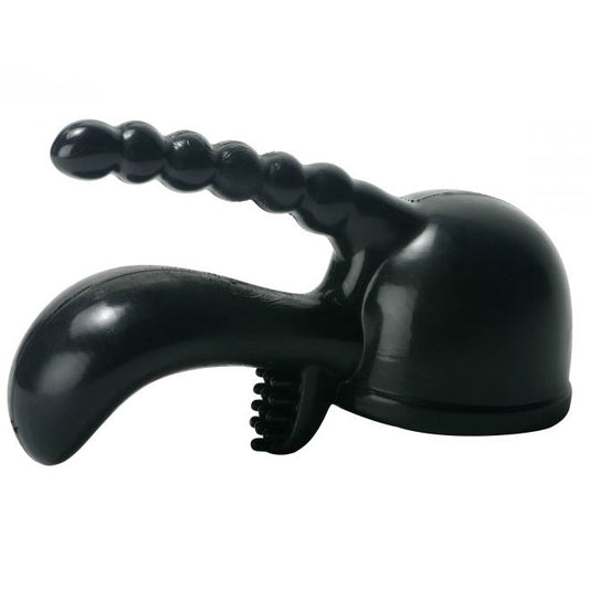 XR Triple Pleaser Wand Attachment Black XR Triple Pleaser Wand Attachment Black - UABDSM