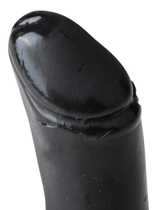All Black Realistic Dildo Black - Extra Small - UABDSM