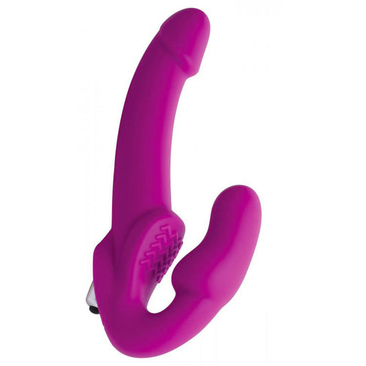 XR Evoke Vibrating Strapless Silicone Strap-on Dildo XR Evoke Vibrating Strapless Silicone Strap-on Dildo - UABDSM