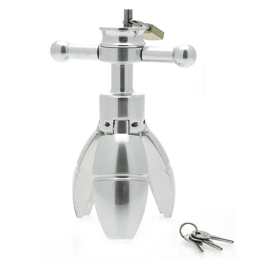 Trillium Steel Locking Anal Plug Trillium Steel Locking Anal Plug - UABDSM