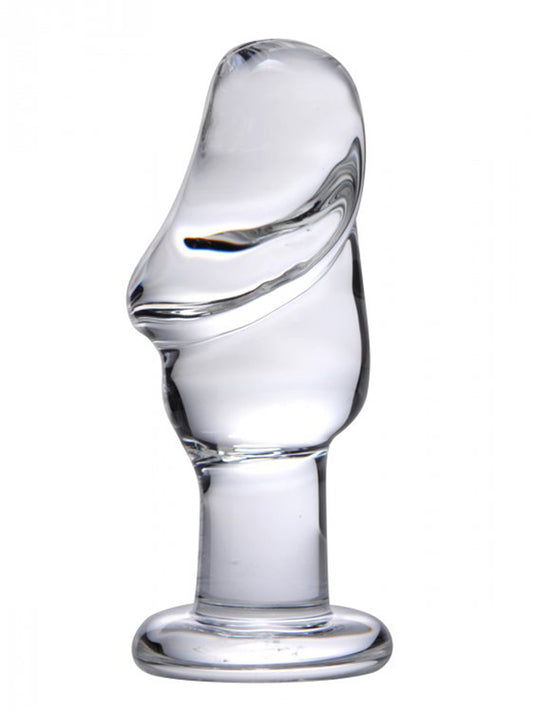 Asvini Glass Butt Plug - Transparent Asvini Glass Butt Plug - Transparent - UABDSM