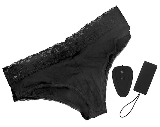Burlesque 10 Mode Vibrating Panties With Remote Burlesque 10 Mode Vibrating Panties With Remote - UABDSM