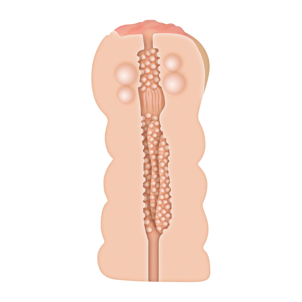 Adam And Eve Adams Tight Stroker With Massage Beads - UABDSM