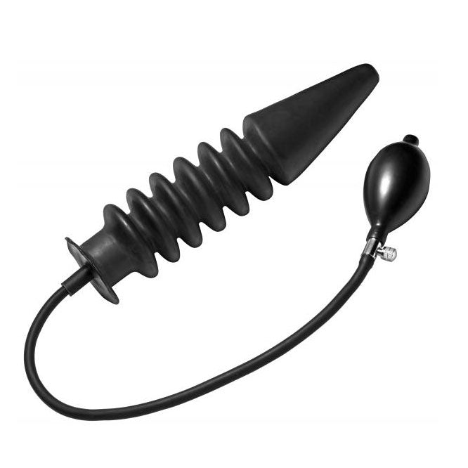 Master Series Accordion Inflatable XL Anal Plug - UABDSM