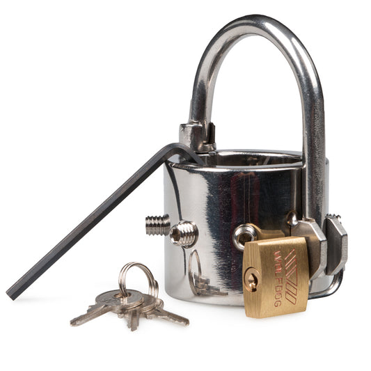 Spiked CBT Ball Stretcher With Scrotum Separator Spiked CBT Ball Stretcher With Scrotum Separator - UABDSM