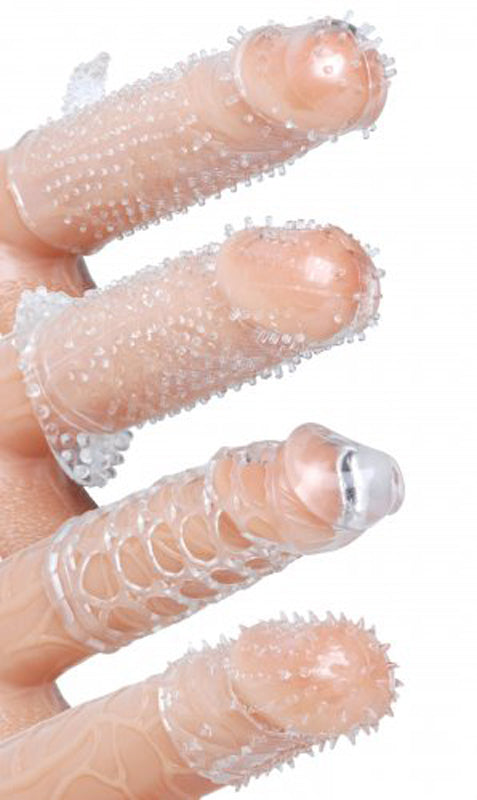 Pleasured Penis Enhancement Sleeve 4 Pack - UABDSM