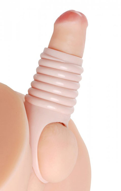 Really Ample Ribbed Penis Enhancer Sheath Really Ample Ribbed Penis Enhancer Sheath - UABDSM