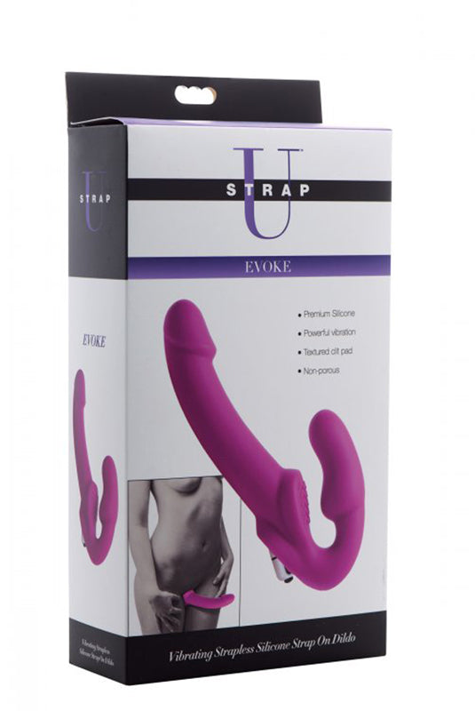 Evoke Strapless Strap On Dildo - UABDSM