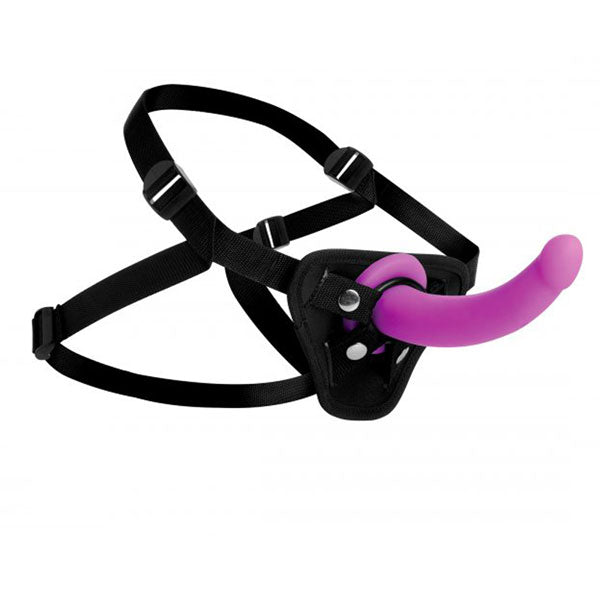 XR Navigator U Strap On G-Spot Dildo and Harness - UABDSM