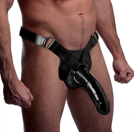Infiltrator II Hollow Strap-On Dildo - UABDSM