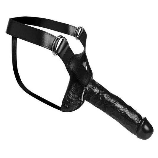 Master Series Infiltrator Hollow Strap On Black 10 Inch Dildo Master Series Infiltrator Hollow Strap On Black 10 Inch Dildo - UABDSM