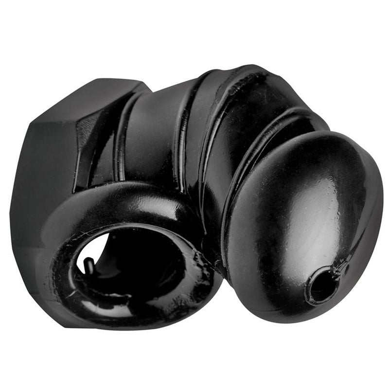 Master Series Detained Restrictive Chastity Cage With Nubs - UABDSM