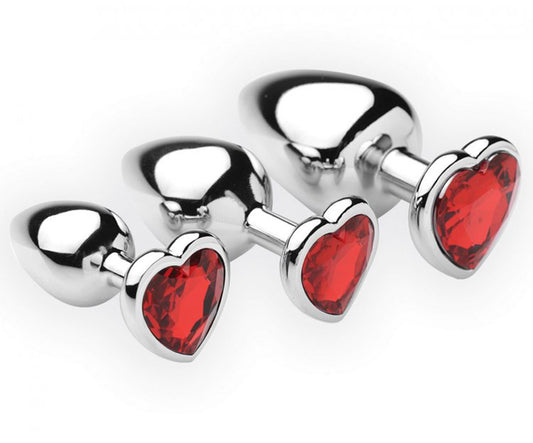 Chrome Hearts 3-Piece Butt Plug Set Chrome Hearts 3-Piece Butt Plug Set - UABDSM