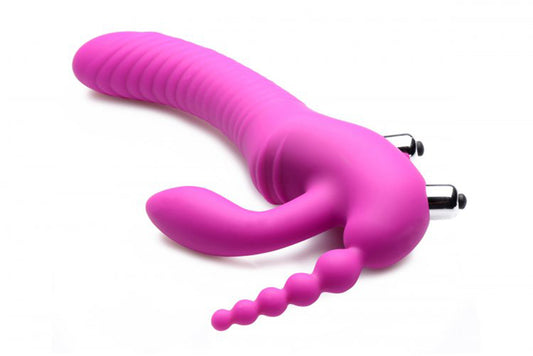 Regal Rider Strap-On Vibrator - UABDSM