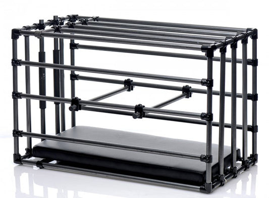 Kennel Adjustable Bondage Cage Kennel Adjustable Bondage Cage - UABDSM