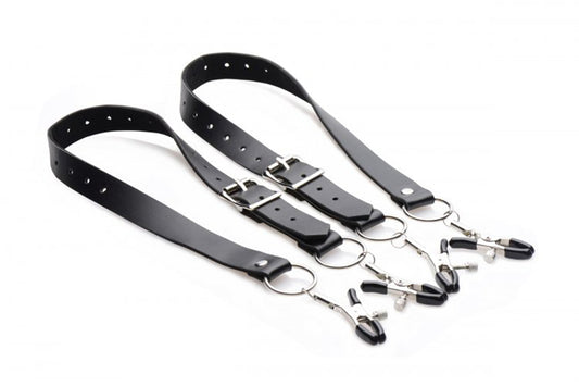 Spread Labia Spreader Straps With Clamps - UABDSM
