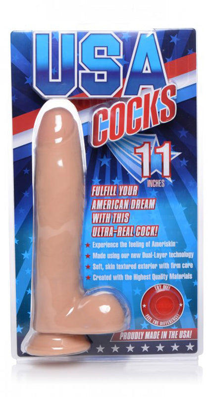 USA Cocks Dildo - 11 Inch - UABDSM