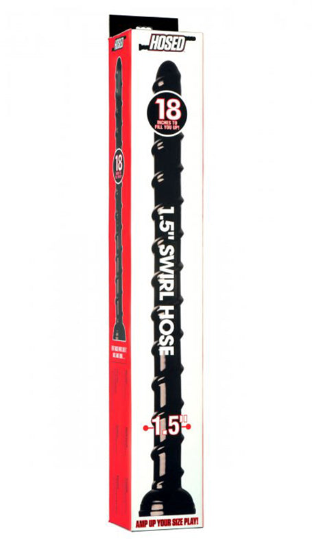 Swirl Anal Snake - 18 Inch - UABDSM