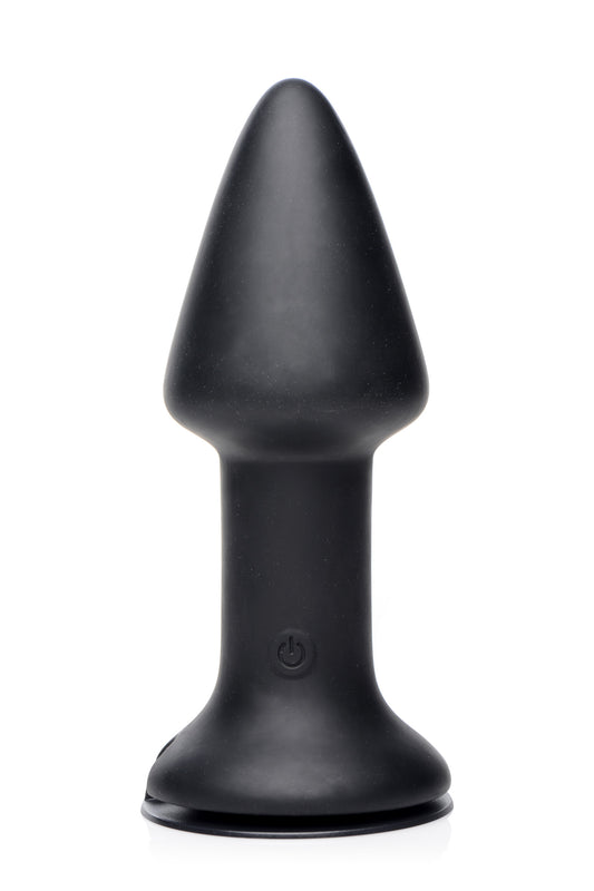 Mega Spade 10x Vibrating XL Silicone Plug - UABDSM