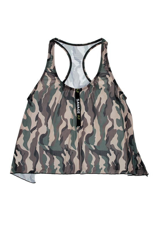 Camouflage Racerback Top Camouflage Racerback Top - UABDSM