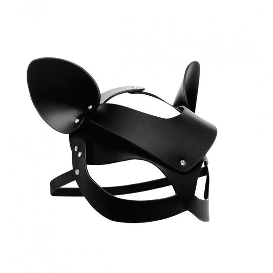 Master Series Bad Kitten Leather Cat Mask - UABDSM