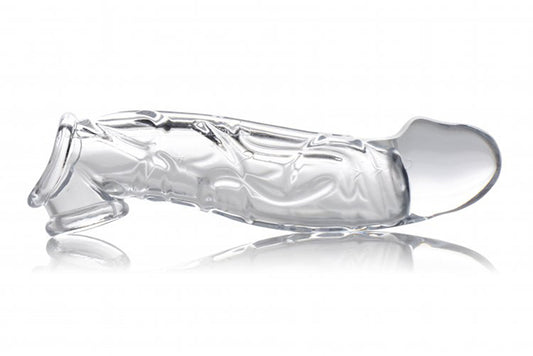 Clear Extender Curved Penis Sleeve Clear Extender Curved Penis Sleeve - UABDSM