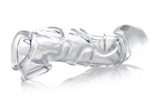 Clear Extender Curved Penis Sleeve - UABDSM
