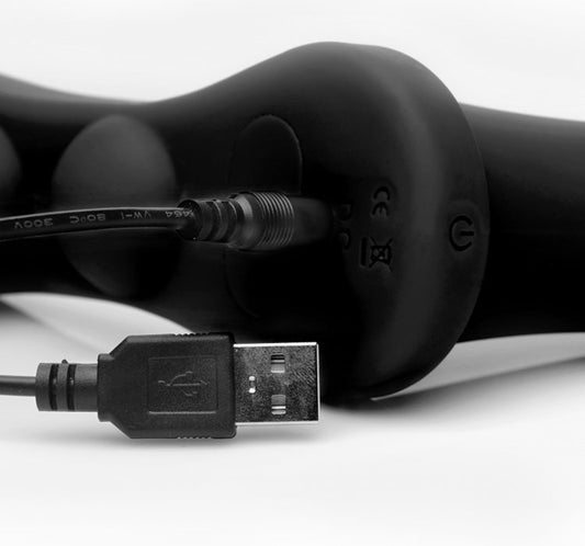 Double Take - Vibrating Double Strap-On - Black - UABDSM