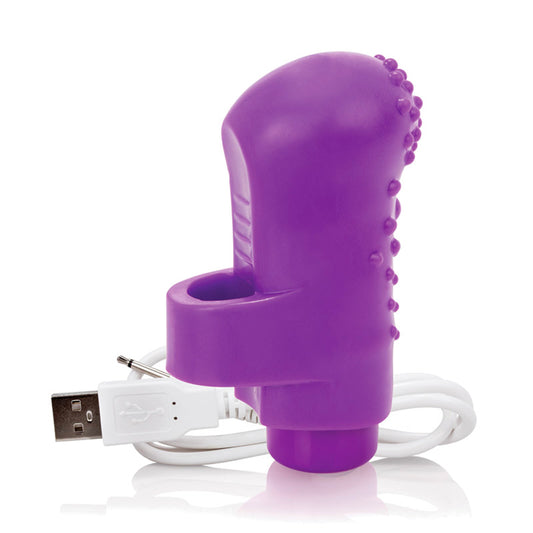 Screaming O Charged FingO Purple Mini Vibrator Screaming O Charged FingO Purple Mini Vibrator - UABDSM
