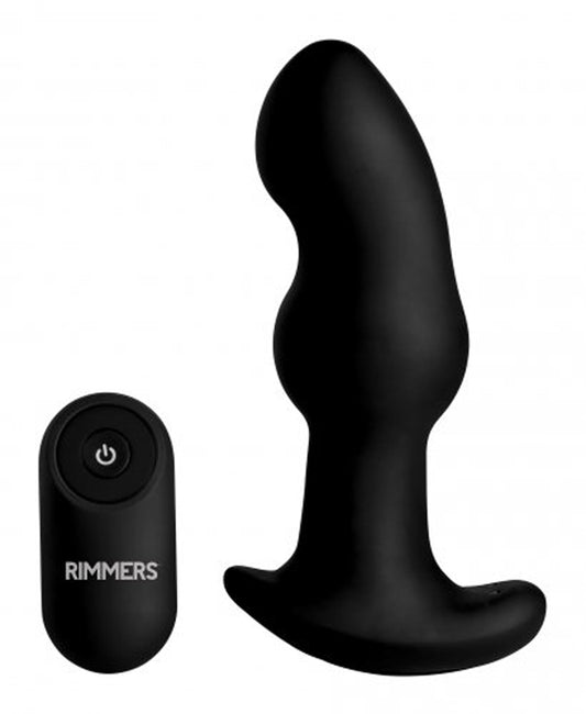Gyro I Curved Rimming Plug With Remote Control Gyro I Curved Rimming Plug With Remote Control - UABDSM