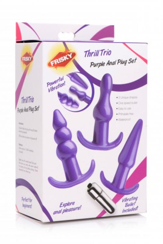 Thrill Trio Anal Plug - Set Of 3 - UABDSM