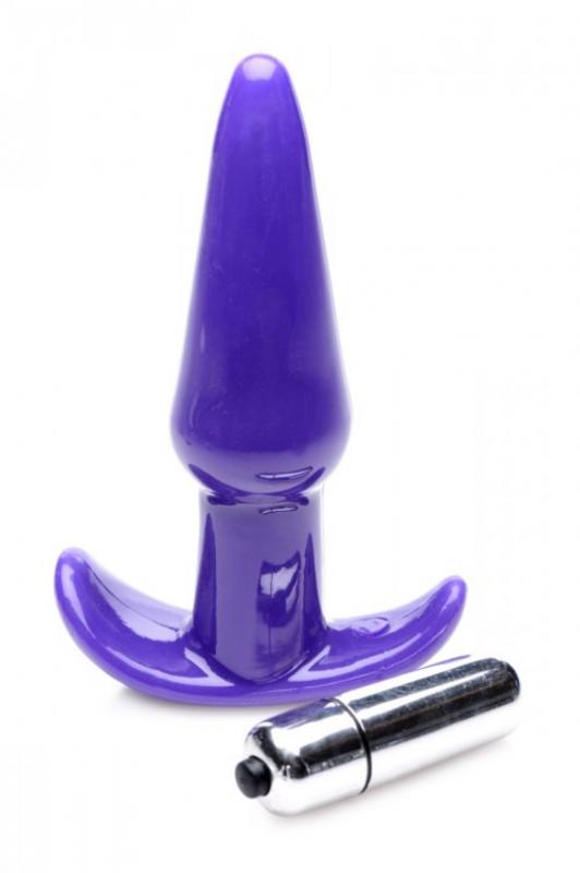 Smooth Vibrating Anal Plug - Purple Smooth Vibrating Anal Plug - Purple - UABDSM
