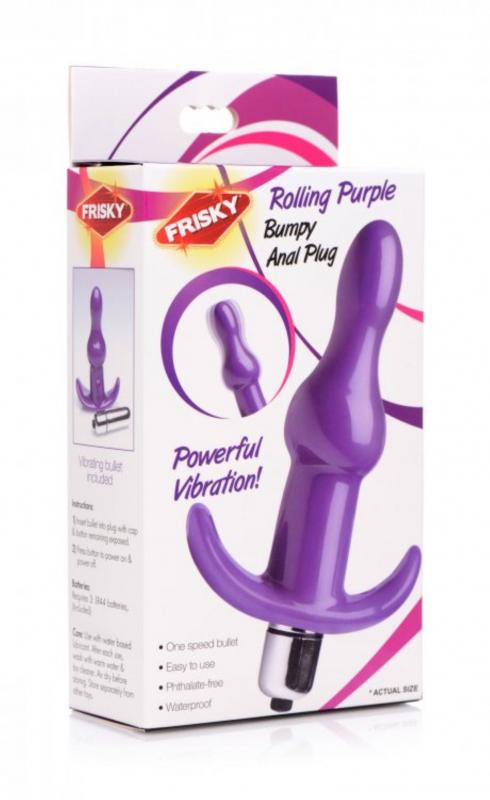 Bumpy Vibrating Anal Plug - UABDSM