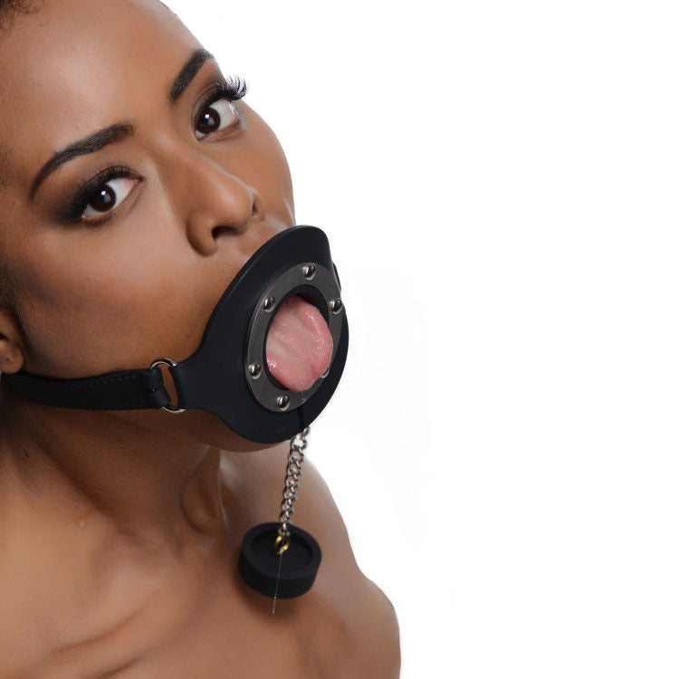 Master Series Pie Hole Silicone Feeding Gag - UABDSM