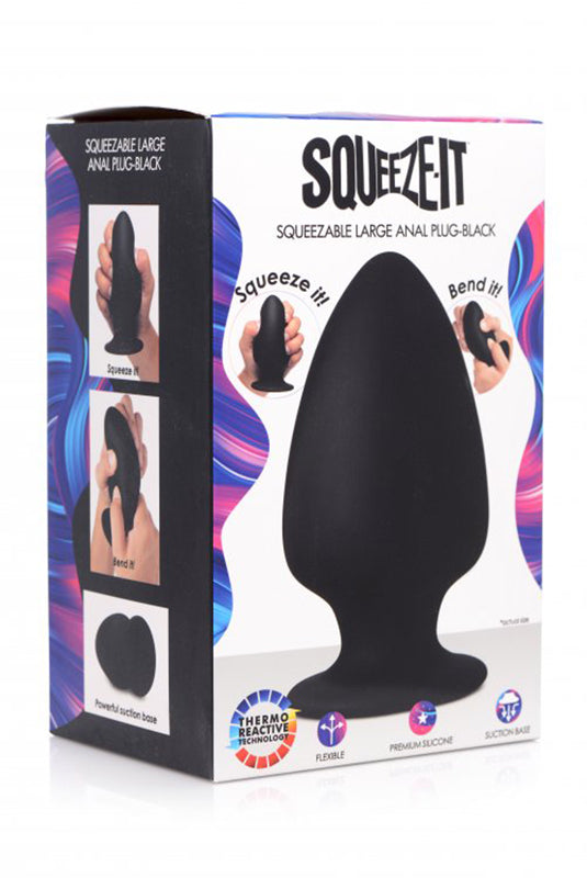Squeeze-It Butt Plug - Large - UABDSM