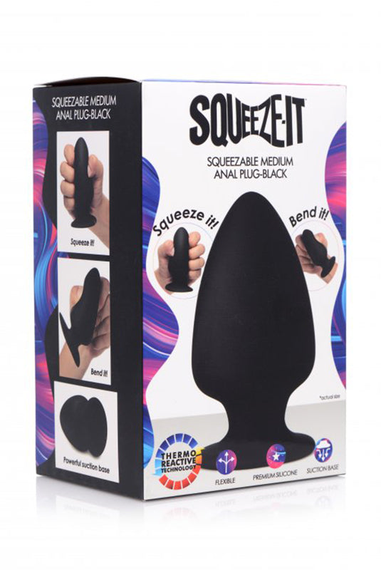 Squeeze-It Butt Plug - Medium - UABDSM