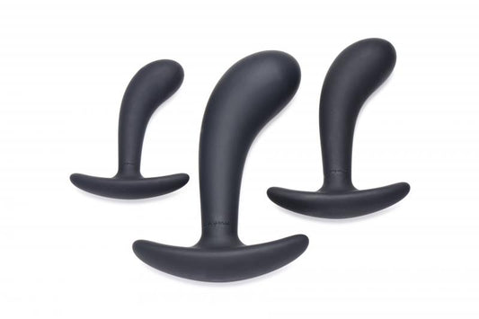Dark Delights 3 Piece Curved Anal Trainer Set Dark Delights 3 Piece Curved Anal Trainer Set - UABDSM