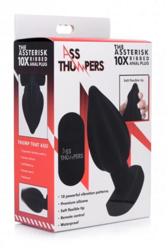The Assterisk Vibrating Butt Plug - UABDSM