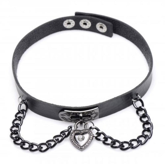 Gothic Heart Adjustable Collar Gothic Heart Adjustable Collar - UABDSM